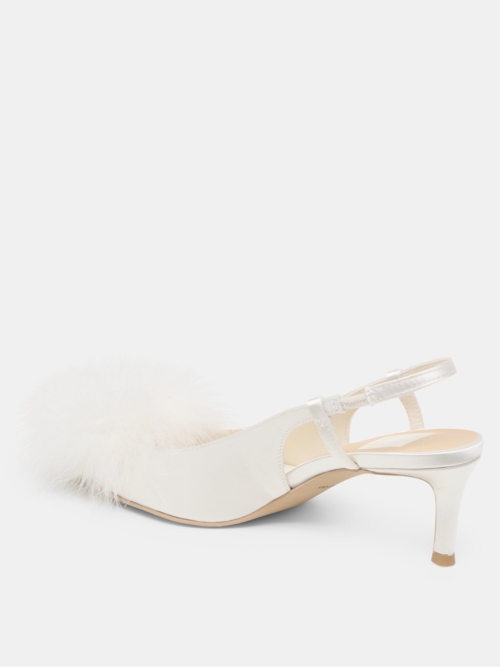 Dolce Vita White Kamy Heels NWT - Picture 6 of 13